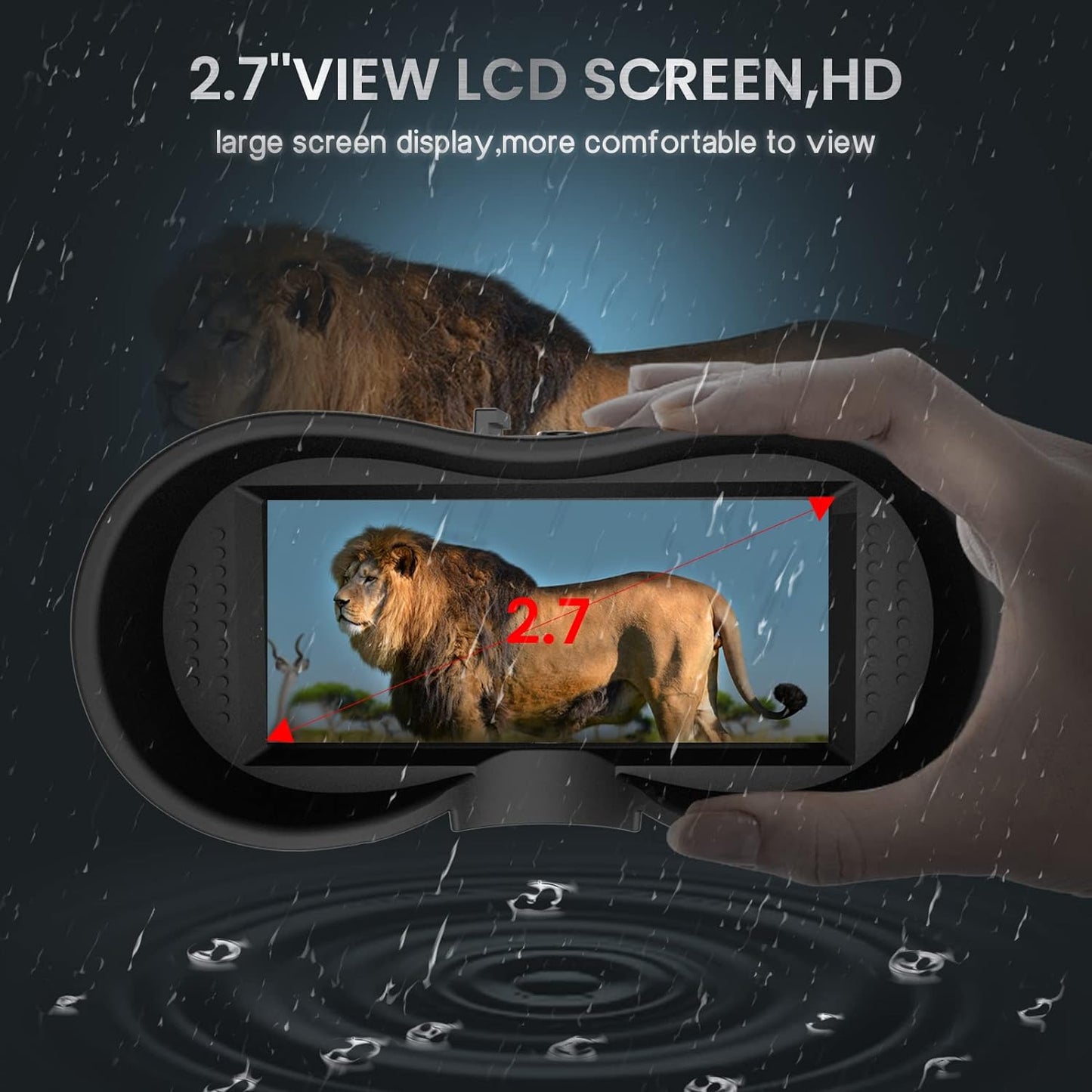 3D Night Vision Goggles Binoculars for Hunting and Outdoor Activities