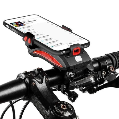 4-in-1 Bicycle Light Power Bank 1500 Lumens LED