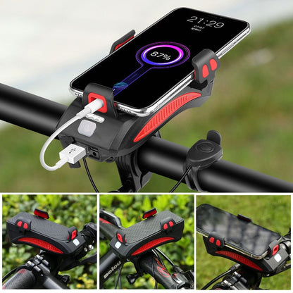 4-in-1 Bicycle Light Power Bank 1500 Lumens LED