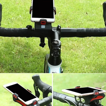 4-in-1 Bicycle Light Power Bank 1500 Lumens LED