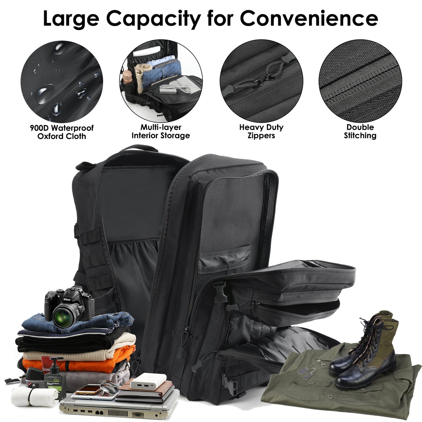 Tactical Assault Backpack Outdoor Military Gear