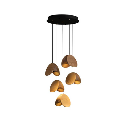 Wood Pendant Light for Home Decor | Elegant Warm Lighting Fixture