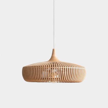Walnut Wood Pendant Light for Home and Office Decor, Stylish Lighting