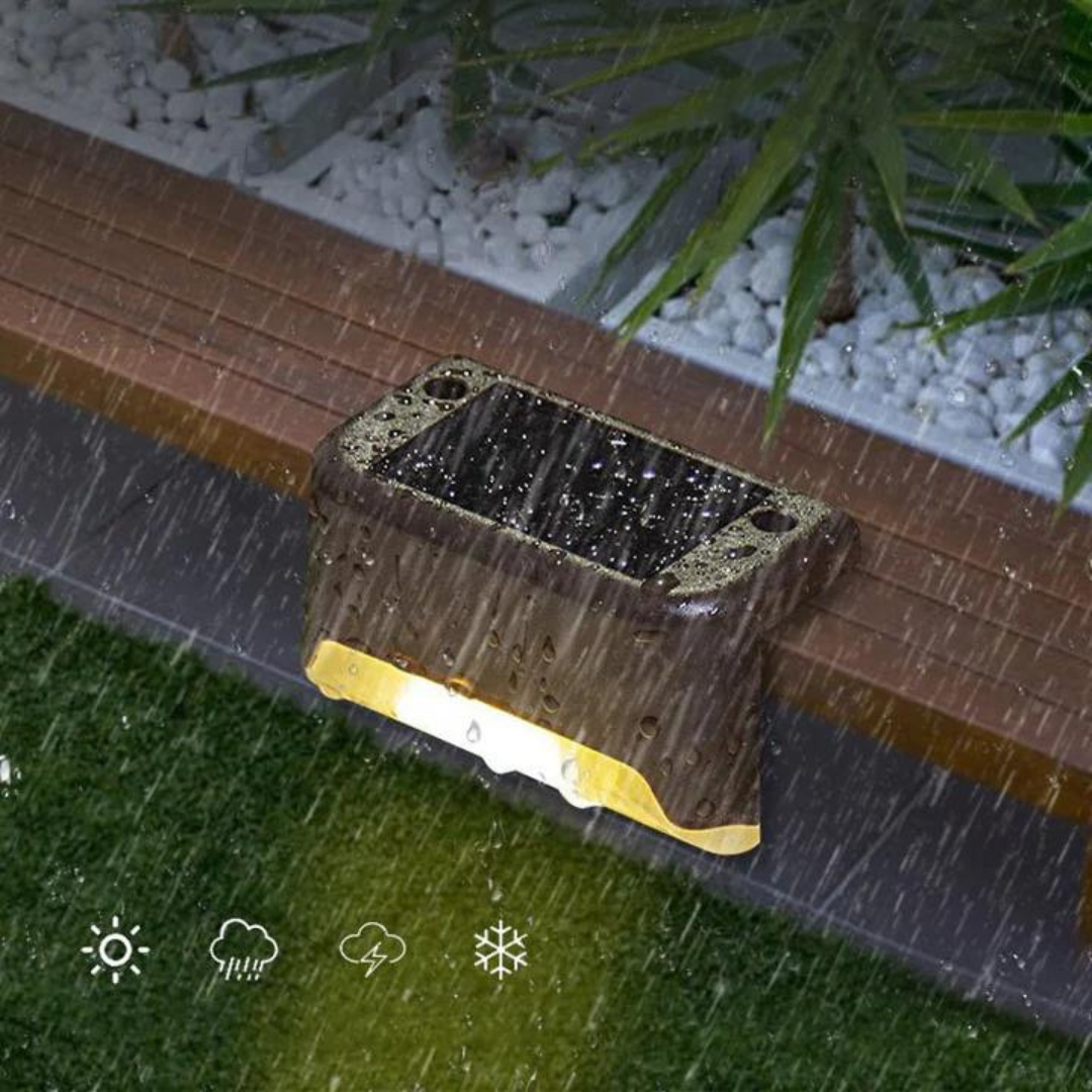 Solar LED Wall Light for Outdoor Spaces - Energy-Efficient, Weatherproof Design