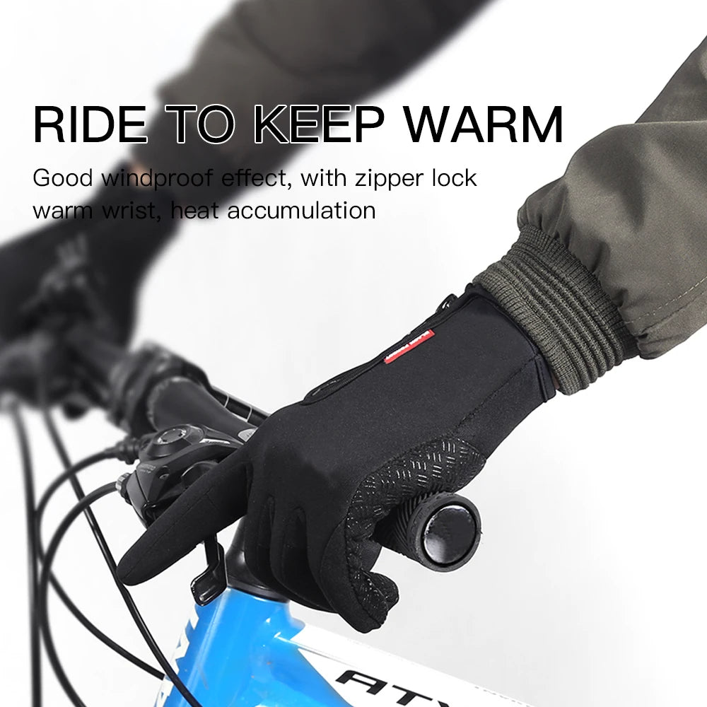 Electric Heated Gloves for Cycling and Skiing