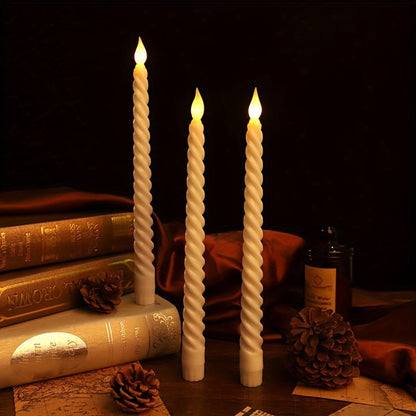 Wireless LED Flameless Candles Set of 6 - Realistic Flame for Home Decor