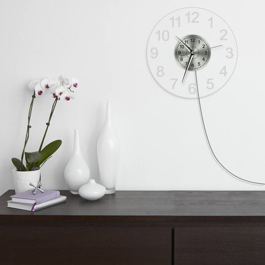LED Wall Clock with Acrylic Design for Home and Office Decor
