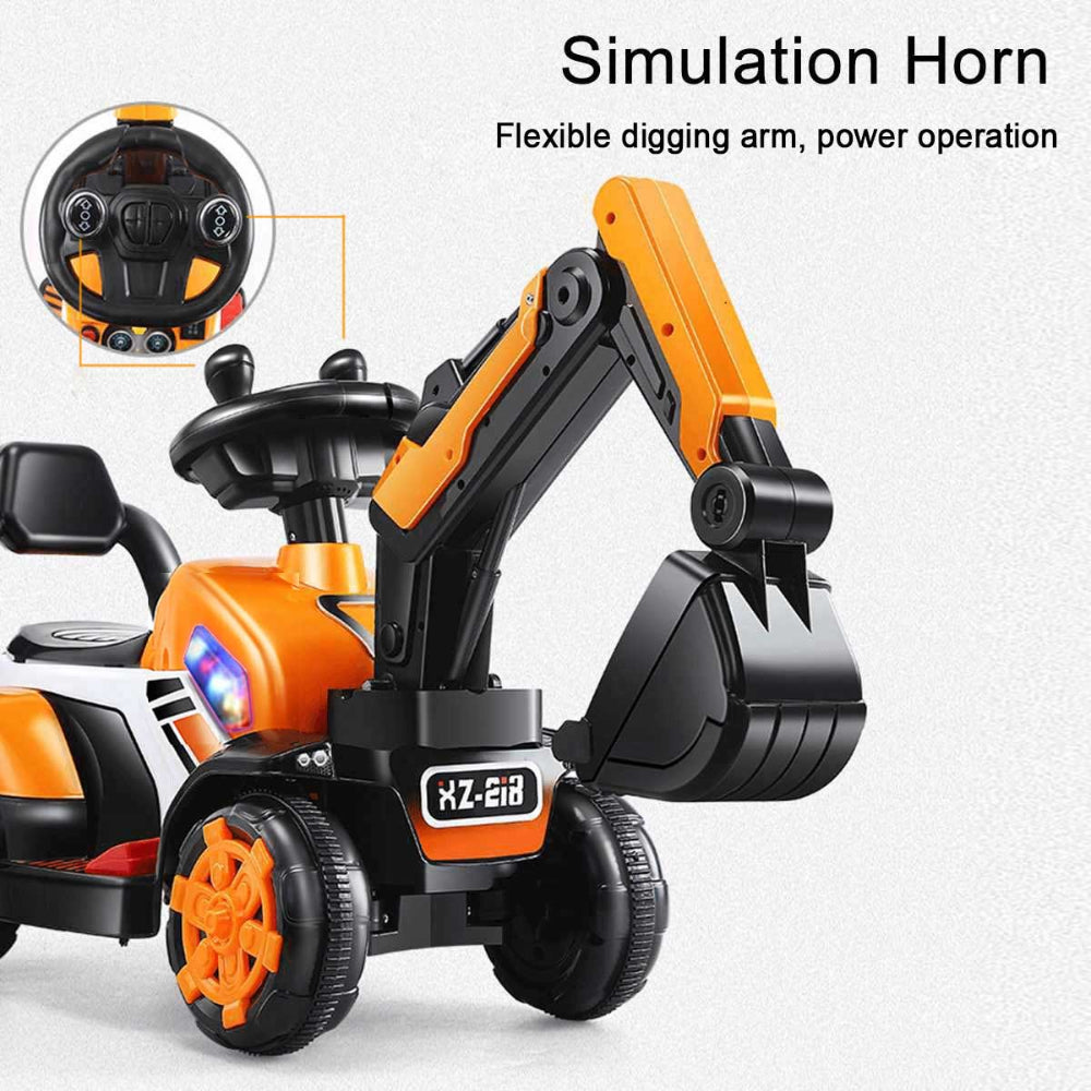 Electric Ride On Excavator Toy