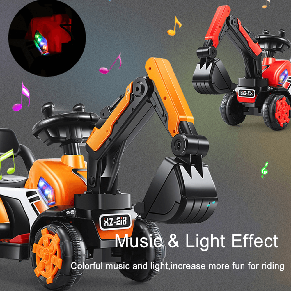 Electric Ride On Excavator Toy