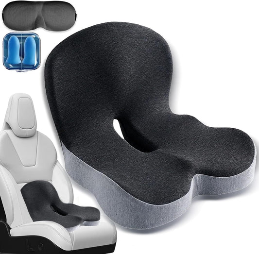 Memory Foam L-Shaped car Seat Cushion