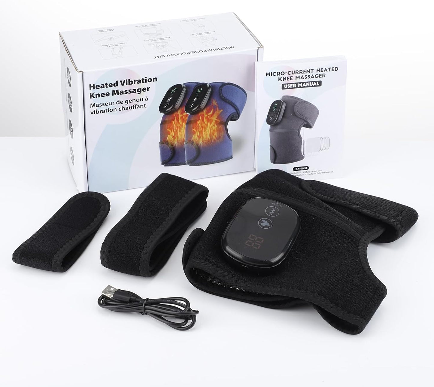 3-in-1 Thermal Support Pad for Shoulder Elbow Knee Joint Relief