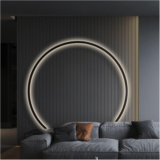 LED Wall Light - Minimalist Celestial Design for Home and Office Decor