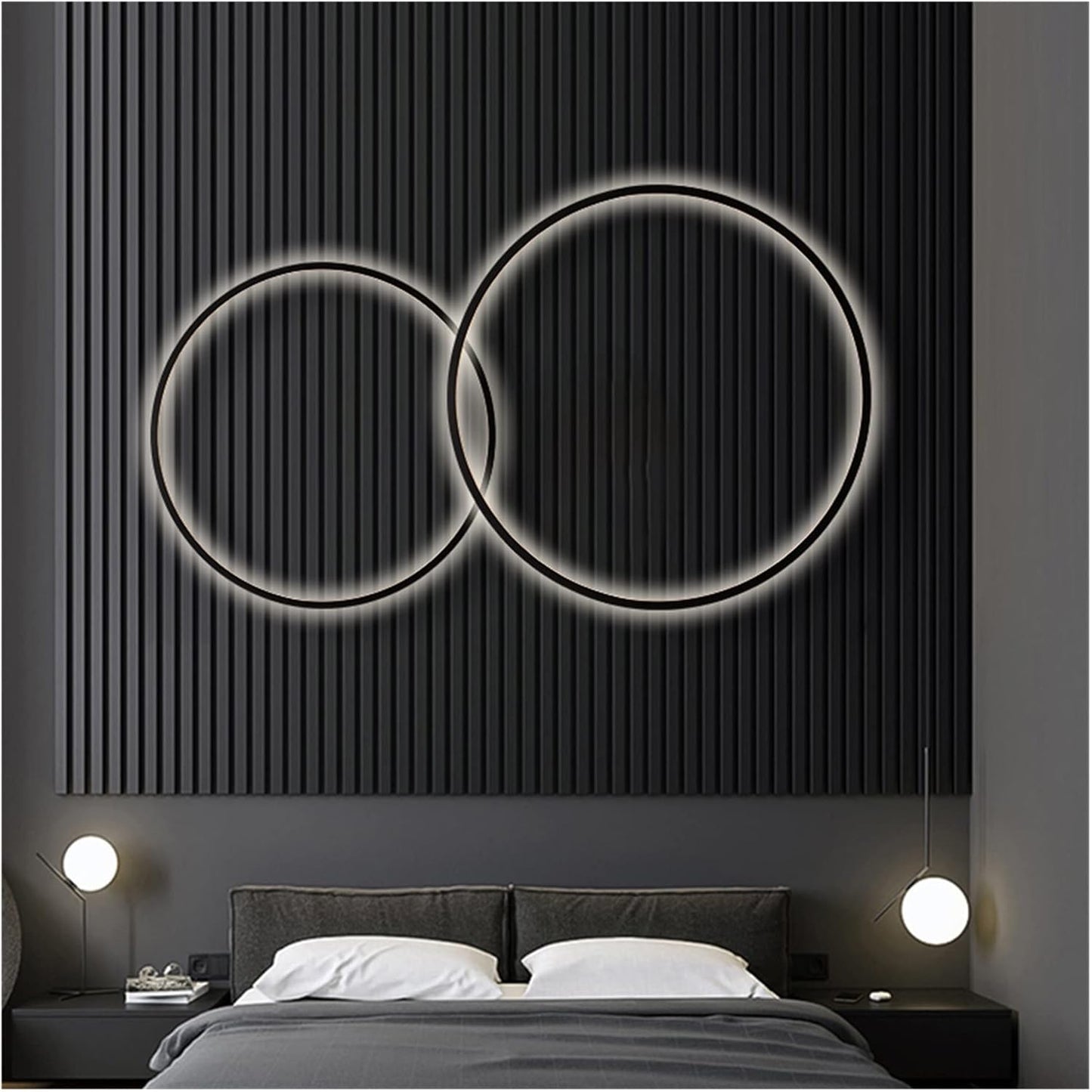 LED Wall Light - Minimalist Celestial Design for Home and Office Decor