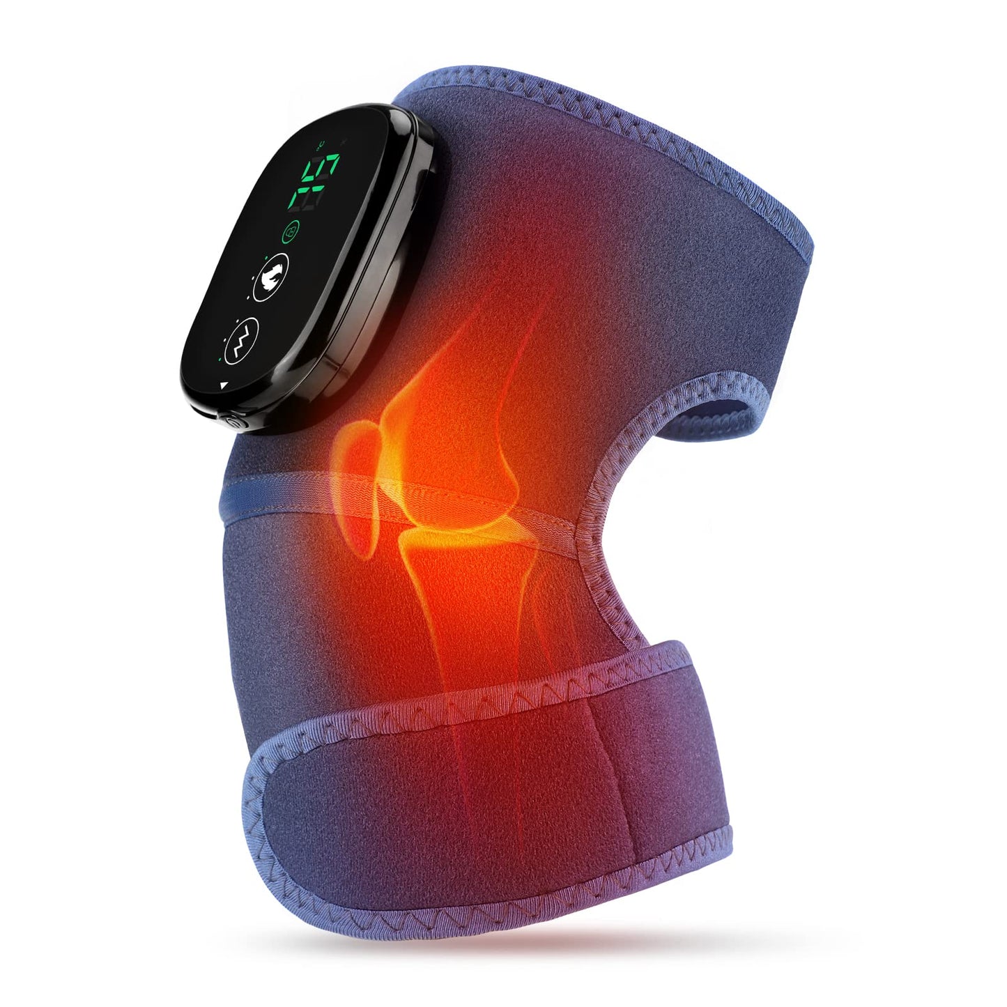 Heated Knee Massager 3-in-1 Therapy Device