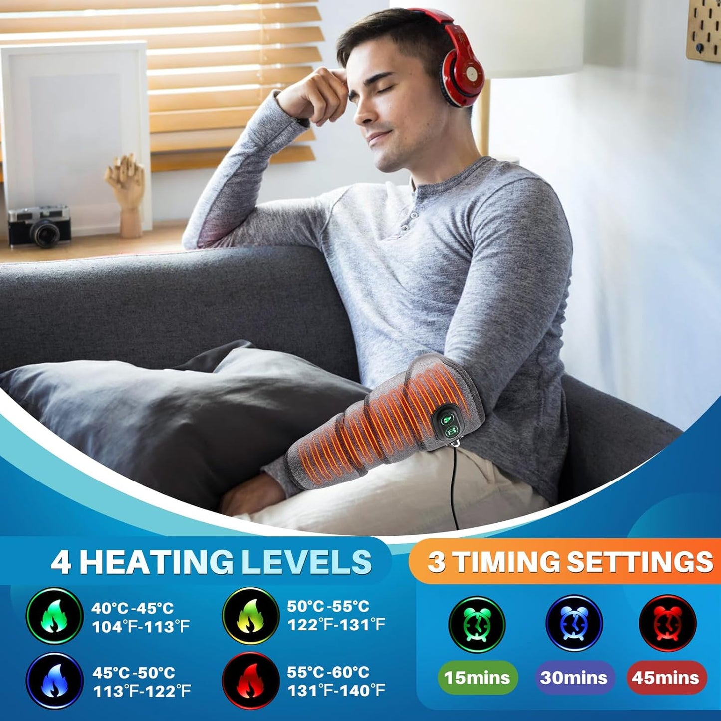 Elbow Heating Pad Wrap