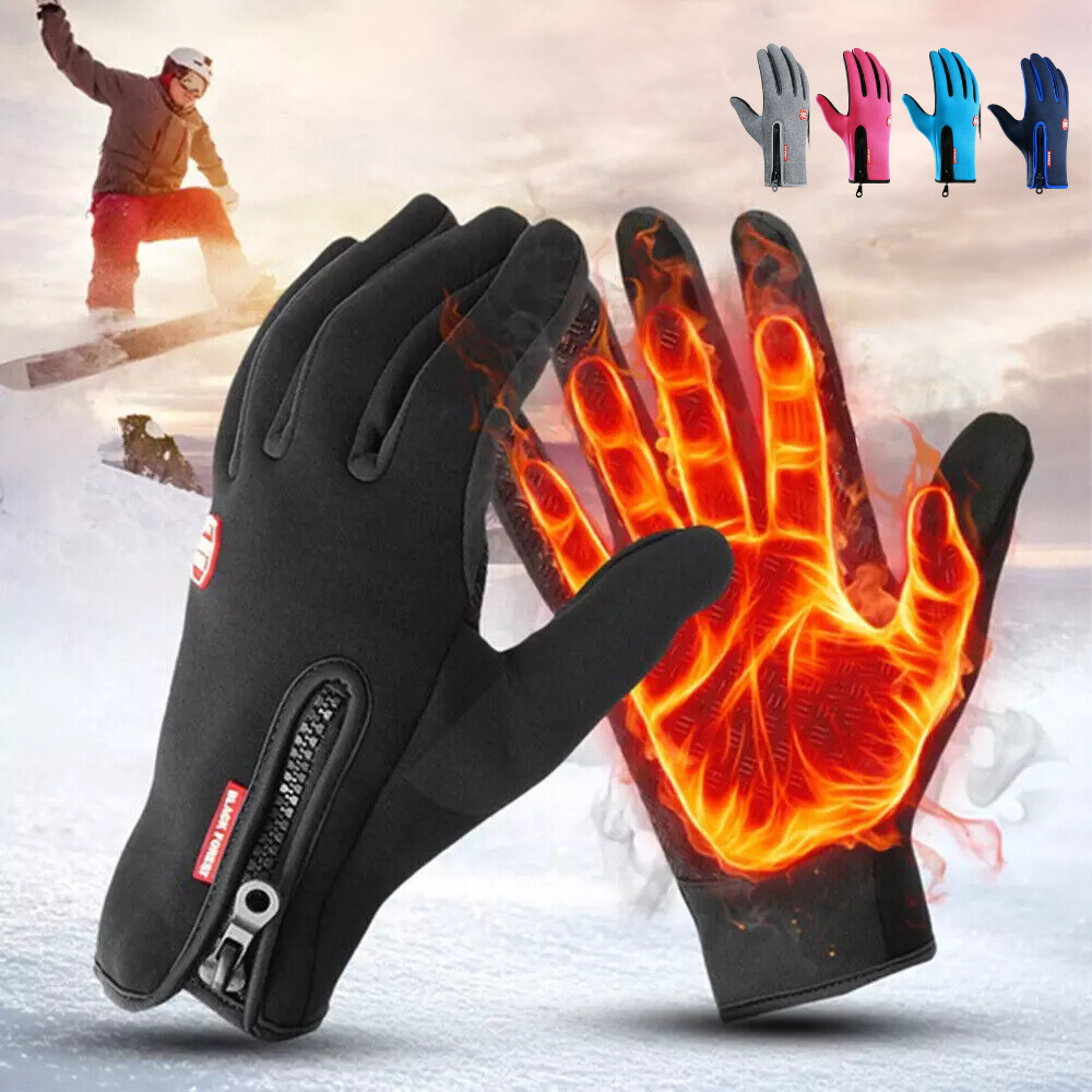 Heated Winter Gloves Thermal Sports Gear