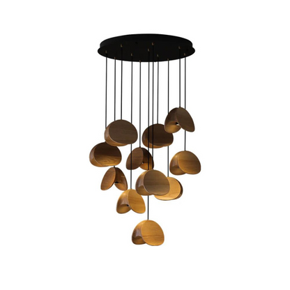 Wood Pendant Light for Home Decor | Elegant Warm Lighting Fixture