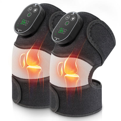 Electric Knee Massager with Heat 2-in-1