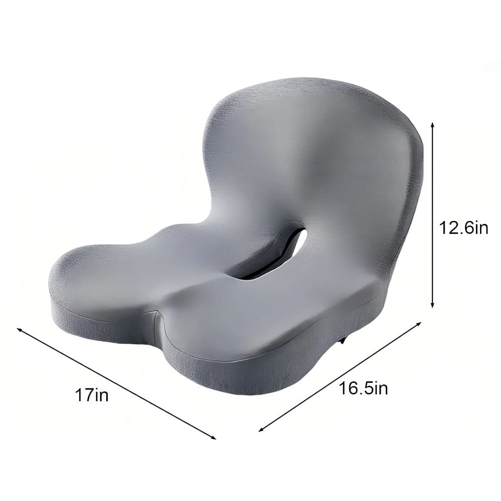 Orthopedic Memory Foam Seat Cushion and Back Support Cushion