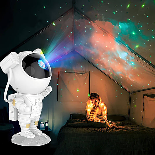 Star Projector for Home - Magical Astronaut Night Light for Kids