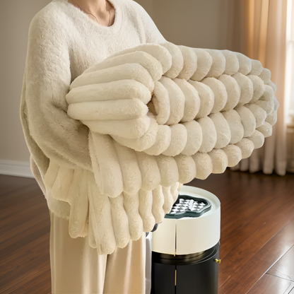 Fleece Blanket for Cozy Comfort in Living Room and Home Use
