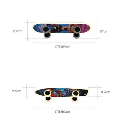 LED Skateboard Light for Stylish Night Riding and Safety Enhancement