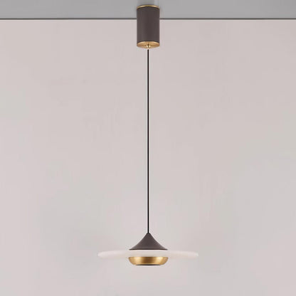 Marble Pendant Light | Elegant Flat Design for Home and Office Decor