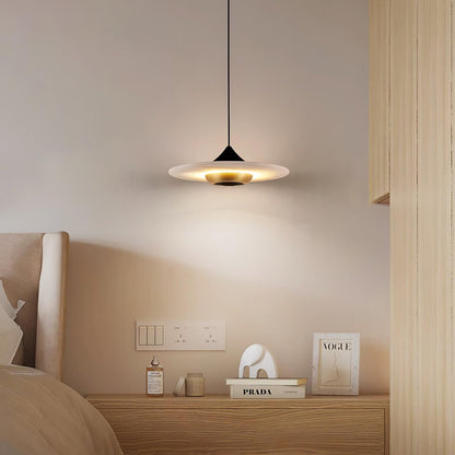Marble Pendant Light | Elegant Flat Design for Home and Office Decor