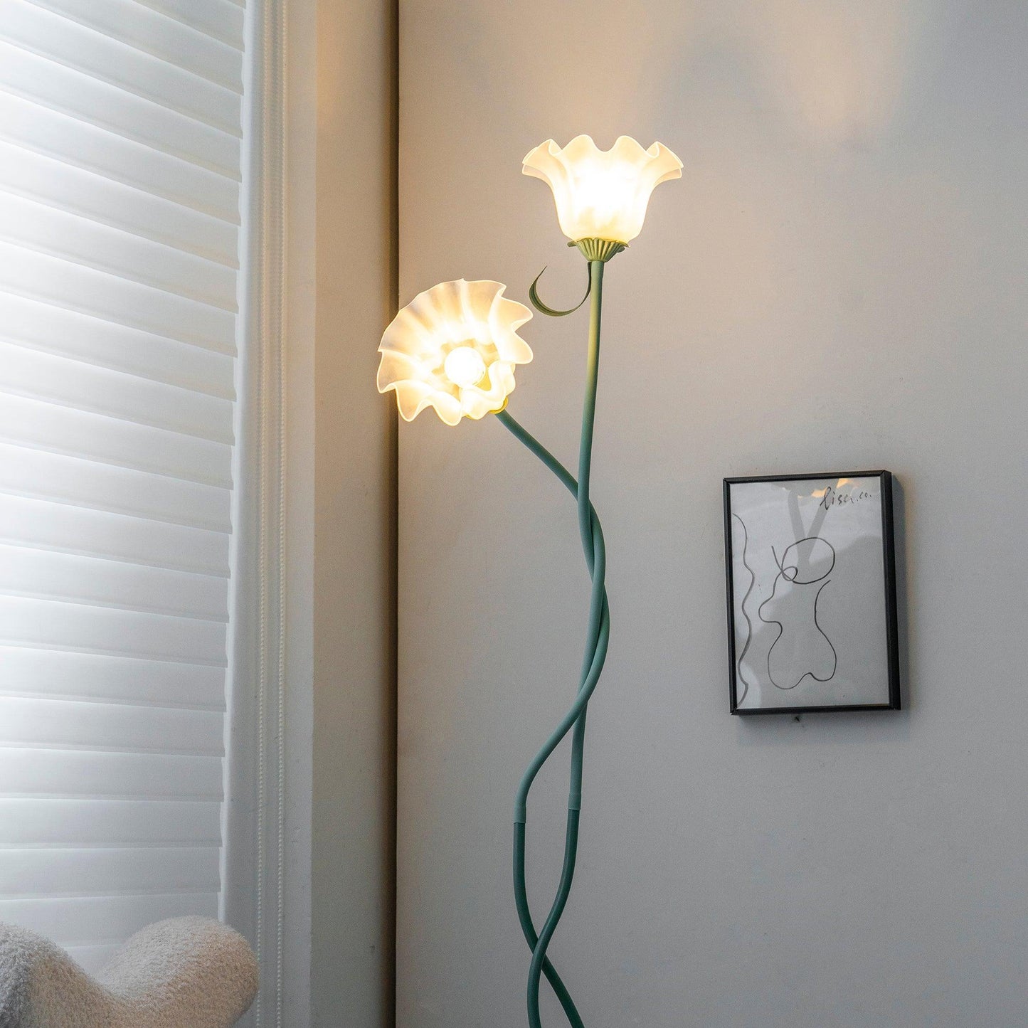 Stylish Floor Lamp for Home Office with Soft Ambient Lighting