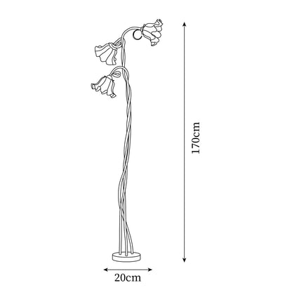 Stylish Floor Lamp for Home Office with Soft Ambient Lighting