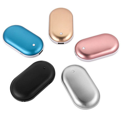 Rechargeable Hand Warmer Power Bank Portable Charger