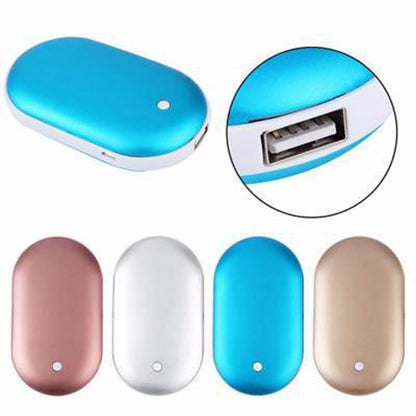 Rechargeable Hand Warmer Power Bank Portable Charger