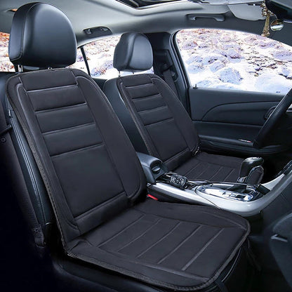 Heated Car Seat Cushion Pad Full Coverage Winter Warmer