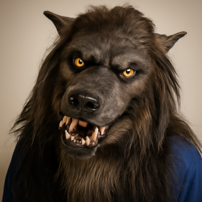 Werewolf Mask Halloween Costume