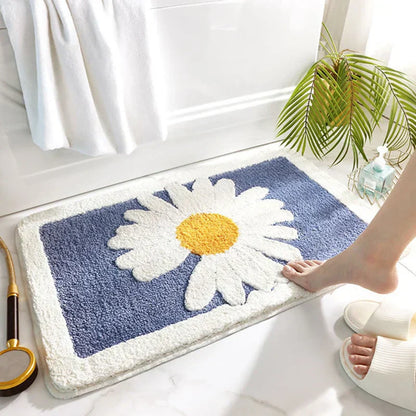 Non-Slip Bathroom Mat for Home | Soft, Absorbent, Quick-Dry Design