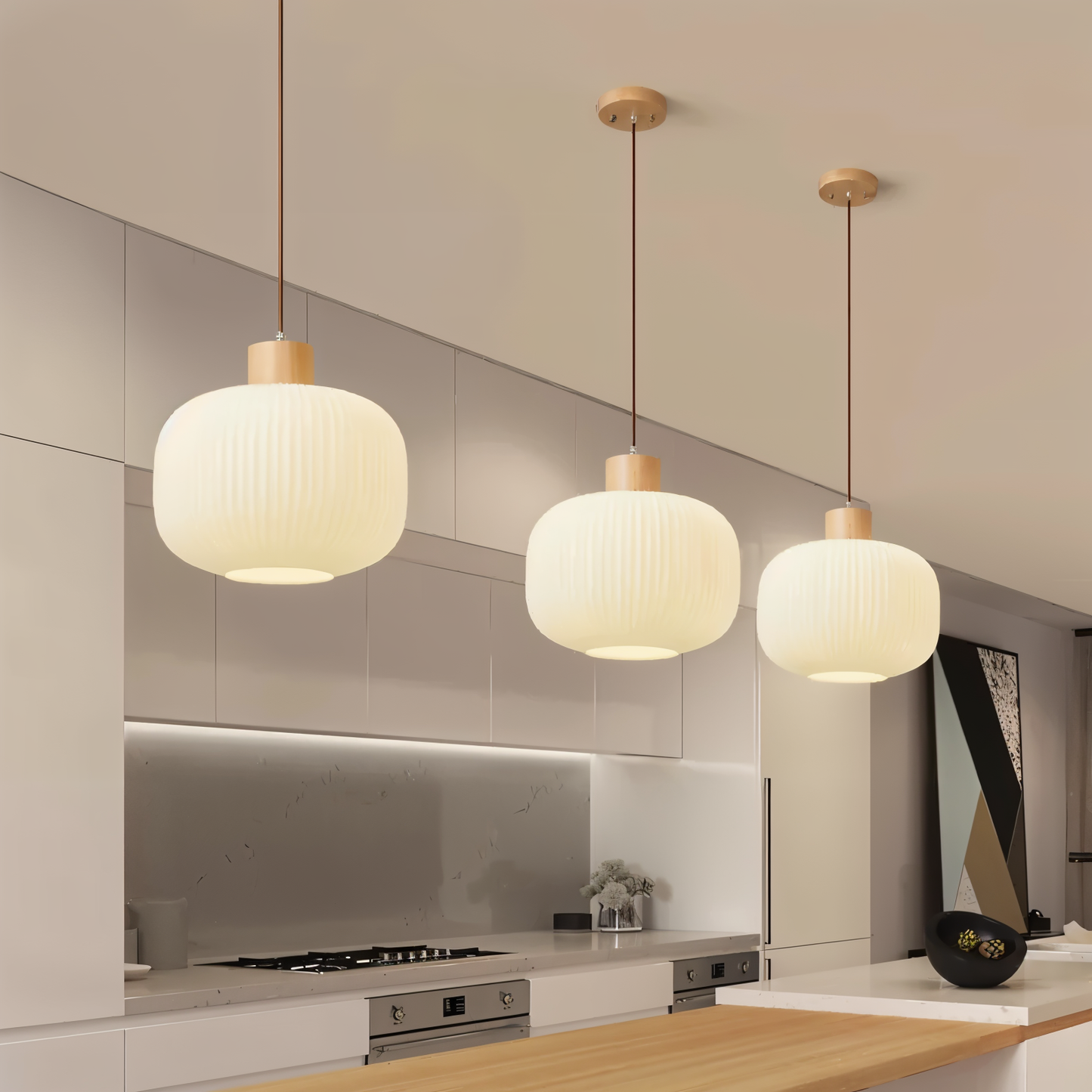 Japanese Pendant Light for Stylish Home and Office Illumination