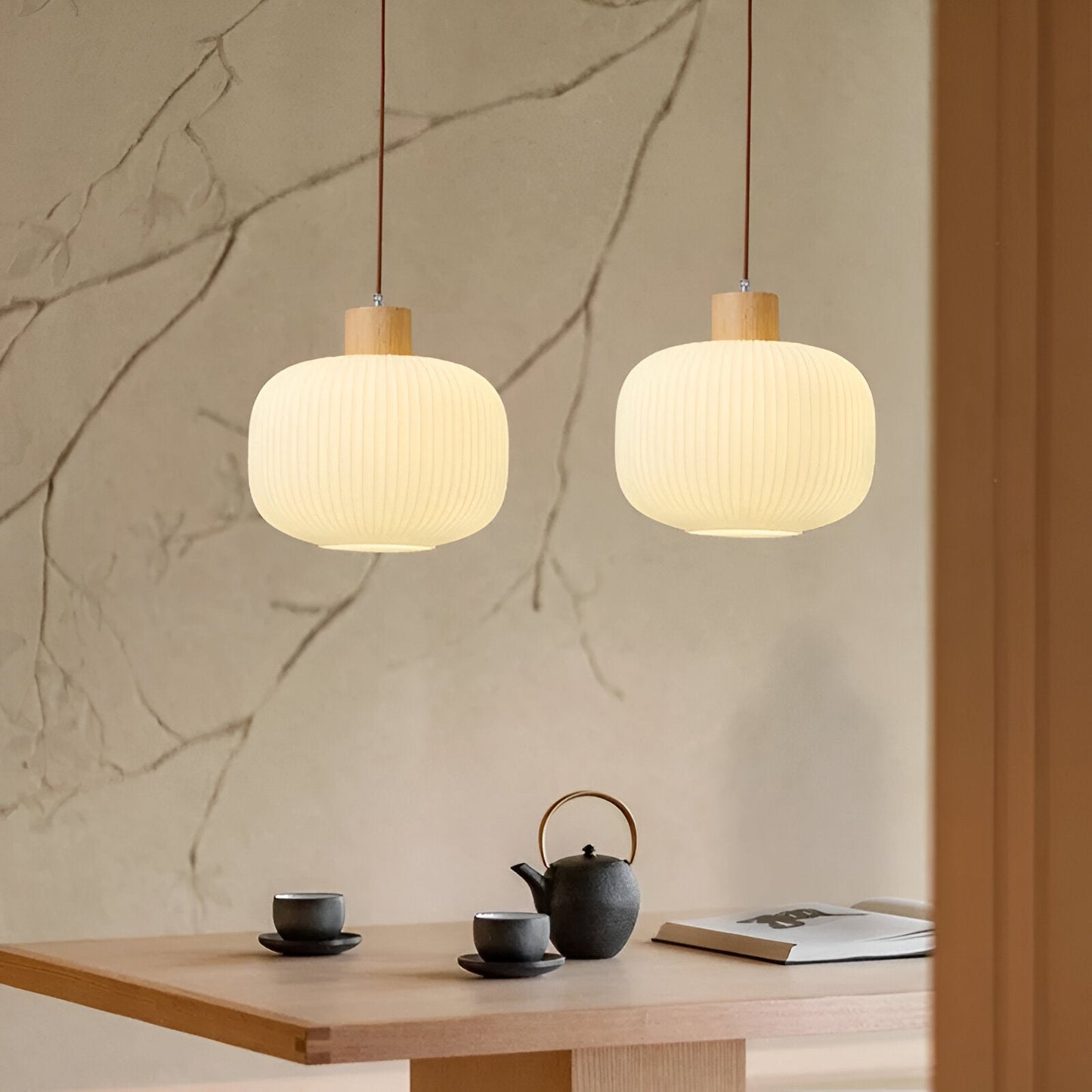 Japanese Pendant Light for Stylish Home and Office Illumination