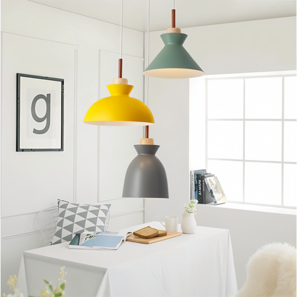 Designer Pendant Light in Macaron Colours for Home and Office Decor