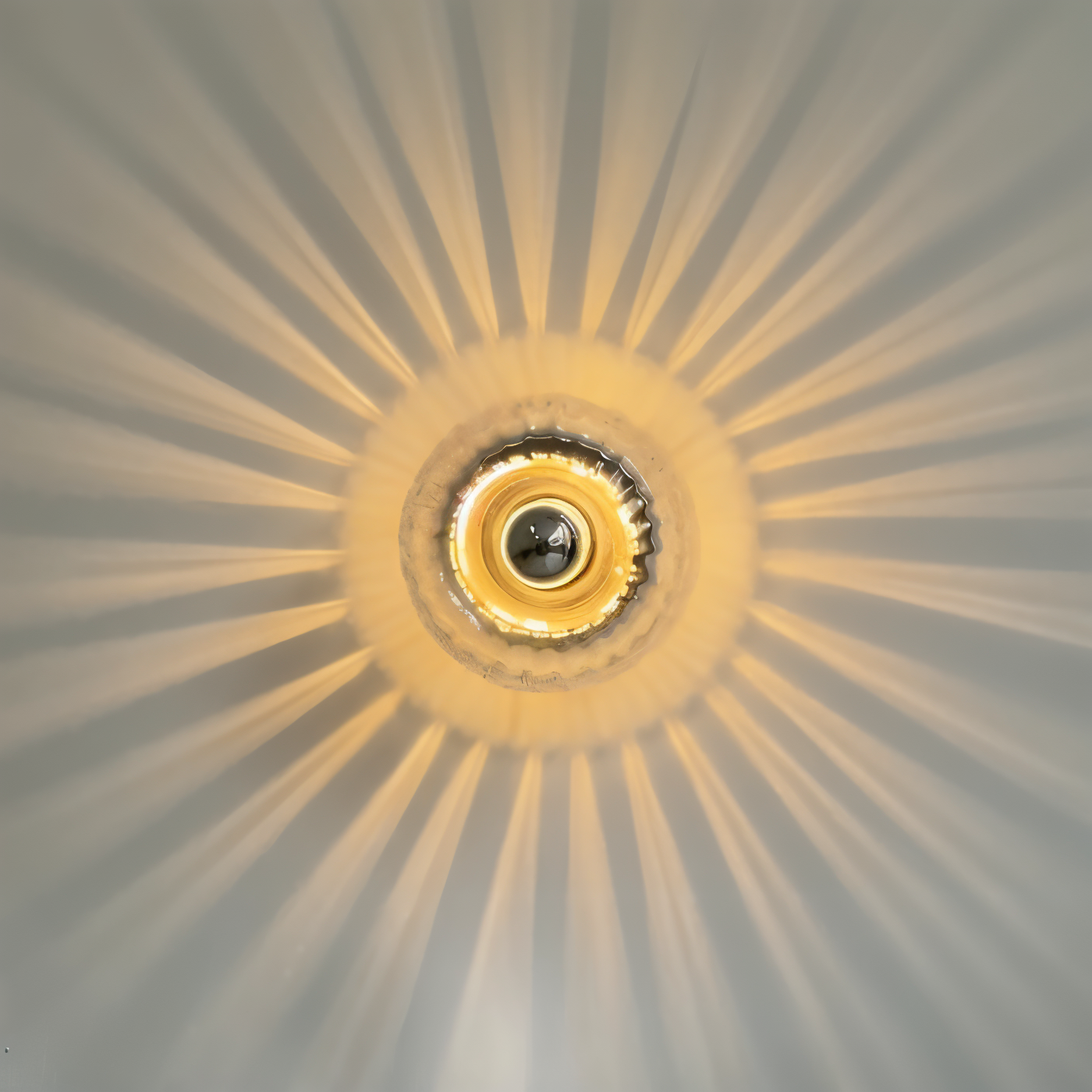 Glass Wall Light Sun Rays Design for Home and Office Decor