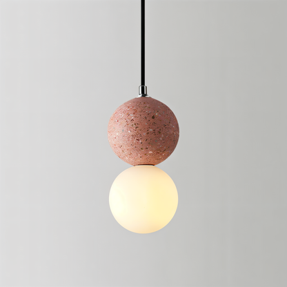 Double Sphere Pendant Light - Elegant Modern Lighting for Home & Office