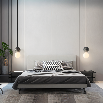 Double Sphere Pendant Light - Elegant Modern Lighting for Home & Office