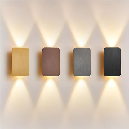 LED Wall Light - Mini Rectangular Minimalist Design for Home & Office