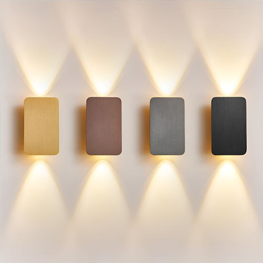 LED Wall Light - Mini Rectangular Minimalist Design for Home & Office