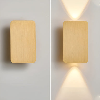 LED Wall Light - Mini Rectangular Minimalist Design for Home & Office