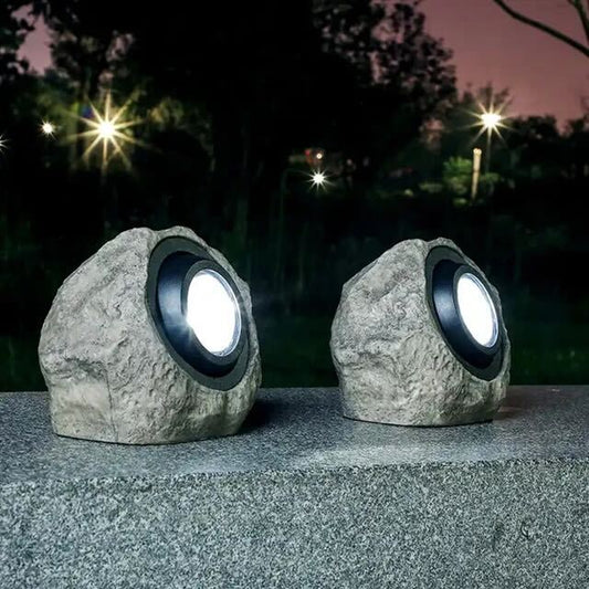 Outdoor Floor Lamp with Natural Aesthetic for Home and Garden Decor