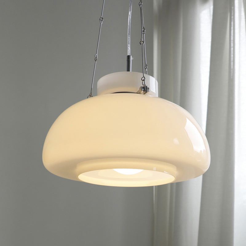 Pendant Light for Stylish Interiors | Modern Milky Glass Design for Home and Office