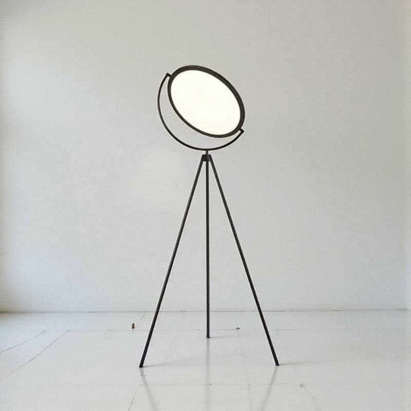 LED Tripod Floor Lamp with Round Head for Living Room