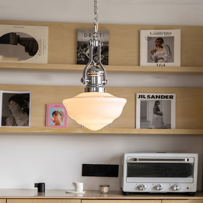 Schoolhouse Pendant Light for Home and Office - Timeless Design, Durable Material