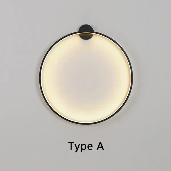 LED Wall Light - Minimalist Celestial Design for Home and Office Decor