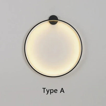 LED Wall Light - Minimalist Celestial Design for Home and Office Decor